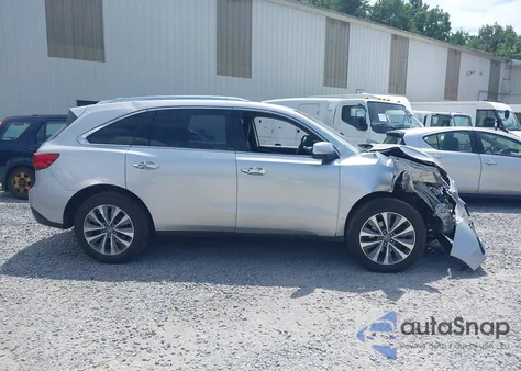 2015 Acura Mdx Technology Package from USA, damaged, VIN 5FRYD4H48FB017451